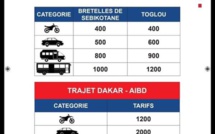Autoroute à Péage : Eiffage publie les nouveaux tarifs fixés par l’Etat du Sénégal 
