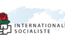 L’internationale socialiste salue le refus du vote du ticket présideentiel et encourage une pression sur le Pouvoir