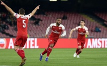 Europa League: Arsenal s'impose à Naples (1-0) pour la manche retour