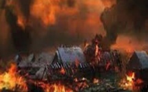 ​Incendie à Médina Yoro Foulah : plus d'une vingtaine de maisons réduites en cendres