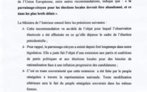 Recommandation de l’UE sur le parrainage: Aly Ngouille Ndiaye réplique et s’agrippe à la souveraineté du peuple 