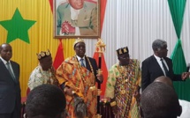 Macky Sall fait citoyen d’honneur à Abidjan et rebaptisé Apoyon Sall