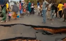 Vidéo - La nouvelle route Sinthiou Bamambé-Banadji coupée par les eaux de pluies ...