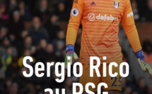 Le PSG annonce l'arrivée du gardien de but Sergio Rico