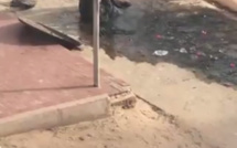 La vidéo de la HONTE - Aux Maristes, cet homme plonge dans les canalisations pour faire le travail de l’Onas