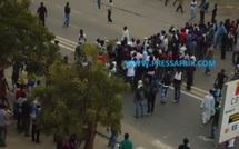 VIDEO - Les jeunes boycottent les discours et font face aux forces de l'ordre