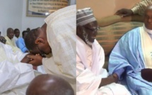 Me Abdoulaye Wade arrive à Massalikoul Jinaan sous les acclamations des fidèles au même moment que le Président Macky Sall