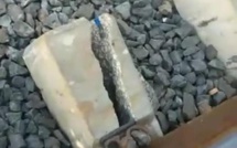 (Vidéo) :  L'état inquiétant des rails du Ter 