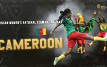 #CafAwards2019 - Le Cameroun désigné meilleure équipe nationale africaine féminine