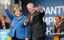 Allemagne: une élection régionale fait figure de mini scrutin national pour Angela Merkel