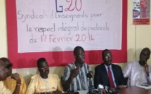 Education : le G20 entame son mouvement d’humeur ce jeudi