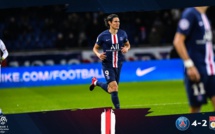 #Ligue1 - Cavani soulage le PSG devant Lyon (4-2)