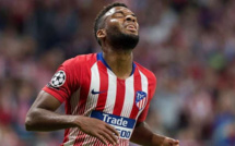 Atlético Madrid: Thomas Lemar blessé