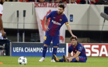 Barça: Sergi Roberto absent entre 3 et 4 semaines