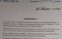 La Mauritanie enregistre son premier cas de Coronavirus