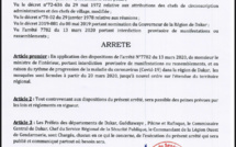 #COVID19sn -  L’Etat ferme toutes les mosquées de Dakar (Arrêté)