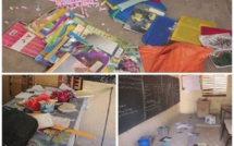 Banditisme à l’école Kaba Sall de Thiès: 8 salles de classes saccagés, des manuels volés et des cahiers déchirés