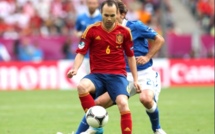 ½ finale Euro 2012-Portugal vs Espagne : Iniesta se dit « fier » du jeu espagnol