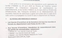 #Covid-19sn: Le préfet de Mbackè sort un arrêté pour fixer les heures de fermeture des marchés