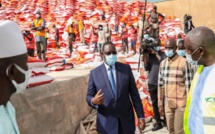 Pikine Guinaw Rails: les premiers kits alimentaires de l'aide d’urgence distribués ce mardi à 3207 ménages