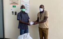 Lutte contre le Covid-19 : Après l'octroi d'un chèque de 15 millions FCFA à l’Asc Saltigué de Rufisque, l’Autoroute de l’Avenir offre des masques lavables