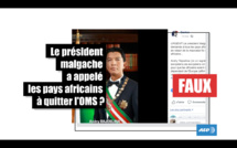 Non, le président malgache Andry Rajoelina n’a pas appelé les Etats africains à quitter l’OMS