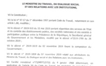 La Convention collective nationale du secteur de la presse signée: le ministre du Travail rend obligatoire les dispositions pour tous les employeurs et travailleurs