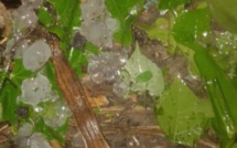 Vidéo et Photos - Il a plu de gros morceaux de glace à Oussouye