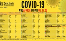 Point #covid-19 en Afrique : plus de 430 000 cas recensés - avec plus de 207 000 guérisons et 10 600 décès