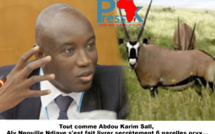 Tout comme Abdou Karim Sall, Aly Ngouille Ndiaye s'est fait livrer secrètement 6 gazelles oryx...
