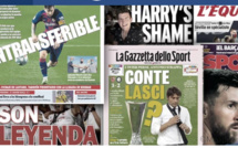 Le message énigmatique d'Antonio Conte fait trembler l'Inter, la presse anglaise cartonne Harry Maguire