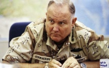 Etats-Unis: disparition du général Schwarzkopf, commandant en chef de la guerre du Golfe