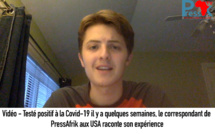 Vidéo - Testé positif à la Covid-19 il y a quelques semaines, le correspondant de PressAfrik aux USA raconte son expérience