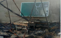 Incendie dans une école à Kaolack: trois abris provisoires consumés par les flammes