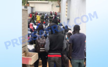 Recrutement des jeunes pour le service militaire : le Cdeps de Thiès pris d'assaut, aucun respect des gestes barrières