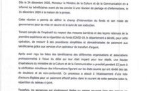 2,5 milliards F Cfa alloués aux acteurs des Arts et de la Culture : Voici la liste des bénéficiaires