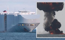 Un navire iranien victime d'une explosion en mer Rouge, Israël soupçonné