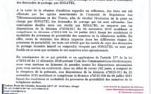 Non-respect des modalités du processus de portabilité des numéros de la téléphonie mobile : l’Artp met en demeure la Sonatel