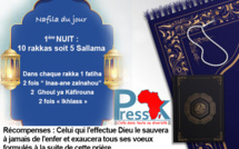 Ramadan-Nafila de la 1ère nuit  : 10 rakkas pour "se sauver à jamais de l'enfer"