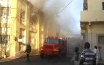 Place de l’Indépendance : Incendie à l’immeuble abritant la BICIS