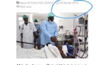Macky Sall en train de serrer la main d'une malade de covid-19 : Faux !!! La photo date de 2015
