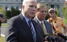 Syrie: devant Obama, les sénateurs McCain et Graham appellent à une opération musclée