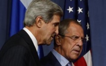 Syrie: John Kerry et Sergueï Lavrov reprennent leurs discussions à Genève