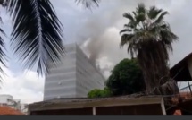 Building administratif : un incendie s'est déclaré au dixième étage