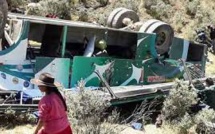 Pérou: au moins quinze morts dans un acident de bus transportant des mineurs