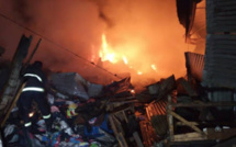 Kaolack: 17 cantines ravagées par un incendie au marché Khar Yalla