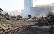 Incendie au Parc « Lambaye » de Dakar-Plateau: 4 heures pour venir à bout des flammes