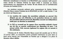 Can 2021-Contestation de la signature au TAS : Me Lebel Elomo Manga mandaté pour contester l’accord-cadre signé avec la CAF