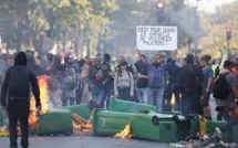 Des actes de vandalisme dans les rues de Paris après la manifestation des Gilets jaunes
