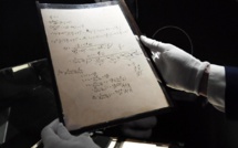 Un manuscrit d'Einstein vendu 11,6 millions d'euros aux enchères, un record